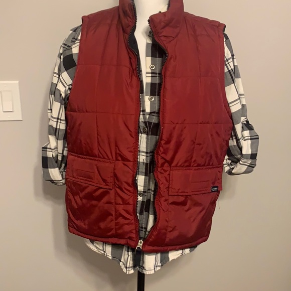 Abercrombie & Fitch Reversible Puffer Jacket L - Picture 2 of 8